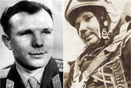 Jurij Gagarin v letech 1961 a 1968 Jurij Gagarin v letech 1961 a 1968