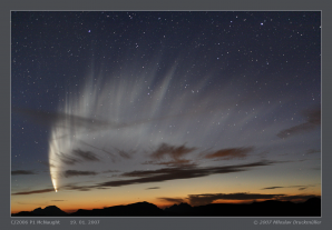 Kometa C/2006 P1 McNaught v Chile. Autor: Miloslav Druckmüller