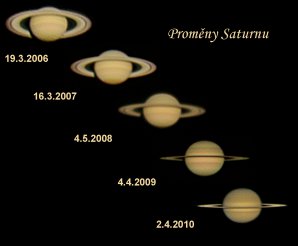 Proměny Saturnu Autor: Vlastimil Vojáček