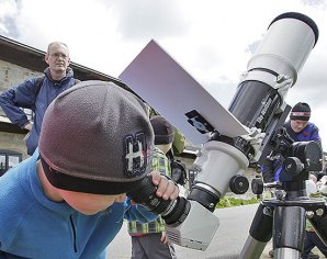 Dalekohled opatřený Herschelovým hranolem Autor: Aleš Majer