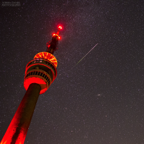 Perseid a galaxie Andromeda - Praděd Autor: Daniel Ščerba