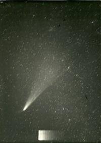 Kometa C/1956 R1 (Arend-Roland) - pozitivní snímek