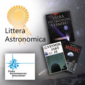 Cena Littera Astronomica České astronomické společnosti. Autor: ČAS.