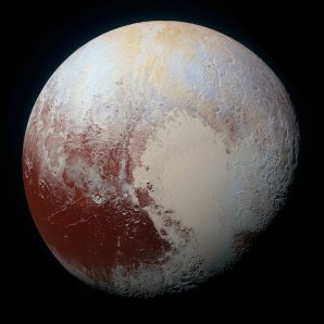 Pluto v nepravých barvách Autor: NASA/Johns Hopkins University Applied Physics Laboratory/SWRI