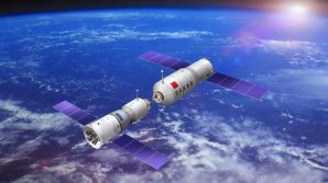 Tiangong-2 a kosmická loď Shenzhou-11 Autor: Xinhua