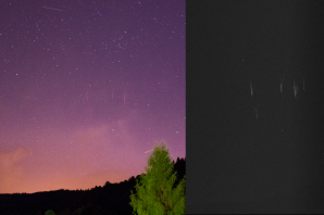 Red Sprite nad Libereckem 25. června 2016 ve 23:47 SELČ, ve vzdálenosti cca 150 km.
Zachycen přes Canon EOS 100D (mod) + Samyang 16 mm f/2 (f/2.8), ISO 3200, 10 s. 
Využito UFO Capture, SONY Effio. Autor: Daniel Ščerba