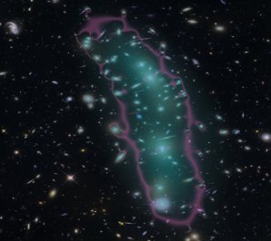 Kupa galaxií MACS 0416 Autor: STScI/NASA/CATS Team/R. Livermore (UT Austin)