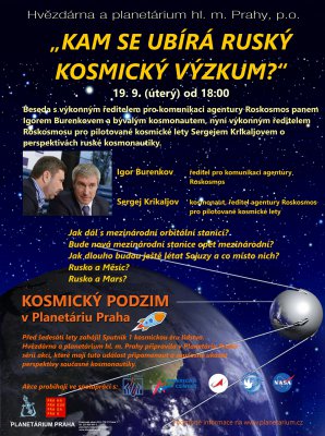 Kam se ubírá ruský kosmický výzkum? Autor: Hvězdárna a planetárium Praha