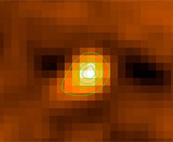 Termální ohon planetky Phaethon zachycený sondou STEREO Autor: NASA/STEREO