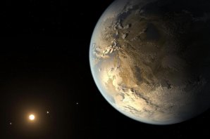 Exoplaneta Kepler-186f v představě výtvarníka Autor: NASA/Ames/SETI Institute/JPL-Caltech