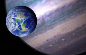 Potenciálně obyvatelný exoměsíc v cizí planetární soustavě Autor: NASA GSFC: Jay Friedlander and Britt Griswold