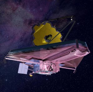 JWST v představě výtvarníka Autor: NASA