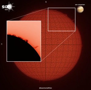 Protuberance z 30.07./18 Autor: Sun observatory Pardubice