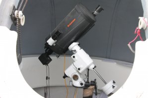 Teleskop Celestron 9,25“, Hvezdáreň Júlia Autor: V. Bahýl