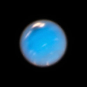 Snímek planety Neptun pořízený v září a listopadu 2018 kamerou WFC-3 na palubě HST Autor: NASA, ESA, and A. Simon (NASA Goddard Space Flight Center), and M. Wong and A. Hsu (University of Ca