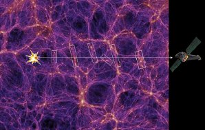 V počítačové simulaci jsou zakresleny oblasti s pořízeným rentgenovým spektrem Autor: NASA/CXC/CfA/Kovács et al.