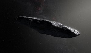 Umělecké ztvárnění objektu ´Oumuamua Autor: ESO/M. Kornmesser