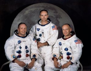 Posádka Apolla 11 Autor: NASA