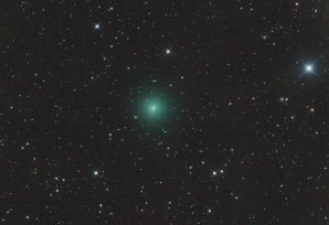 Kometa C/2019 Y4 (ATLAS) 14. března 2020, 42×30s, ISO12800, Canon 6D, Orion CT8, Autor: Martin Gembec