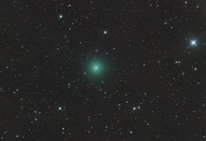 Kometa C/2019 Y4 (ATLAS) 14. března 2020, 42×30s, ISO12800, Canon 6D, Orion CT8, Autor: Martin Gembec