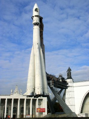 Gagarinova raketa Autor: Volné dílo