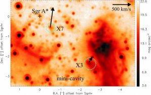 Detailní snímek středu Galaxie (objekt Sgr A*) v infračerveném záření. Autor: VLT/ESO