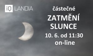 Částečné zatmění Slunce 10. 6. 2021, přímý přenos Autor: iQLANDIA/Martin Gembec