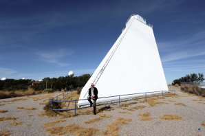 Solární dalekohled McMath-Pierce. Observatoř Kitt Peak, Arizona, USA Autor: Zdeněk Bardon