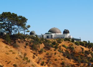 Pohled na Griffith Observatory. Los Angeles, Kalifornie, USA Autor: Zdeněk Bardon