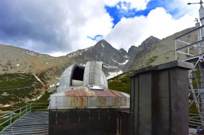 Na střeše observatoře Skalnaté Pleso Autor: Zdeněk Bardon