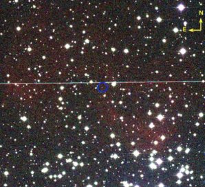 Rozsáhlé emise z planetární mlhoviny IPHASX J055226.2+32372 (červená barva) Autor: University of Hong Kong