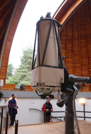 Mayerův 65cm dalekohled v Ondřejově Autor: Martin Mašek