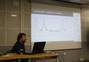 Přednáška Pavola Habudy o meteorech Autor: Martin Mašek