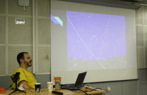 Přednáška Jakuba Černého o kometách na semináři SMPH Autor: Martin Mašek