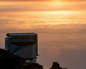 Telescopio Nazionale Galileo na Kanárských ostrovech z filmu Star Stuff