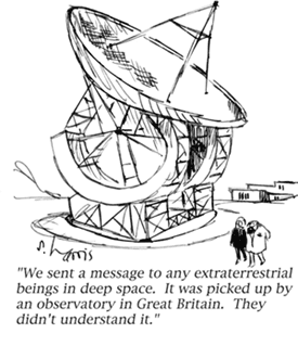 Sidney Harris, Science Cartoons, astronomy 13 Autor: Sidney Harris