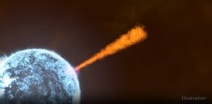 Výtrysk z kolabující hvězdy Autor: NASA Goddard Space Flight Center
