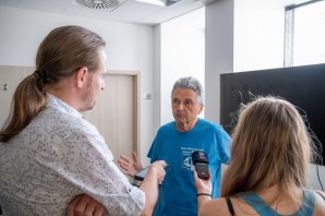 Prof. Miloslav Druckmüller na tiskové konferenci Autor: Václav Široký