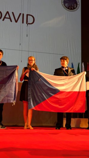 Bronzoví medailisté Kateřina Kučerová a Tadeáš Smička. Autor: Radka Křížová Bronzoví medailisté Kateřina Kučerová a Tadeáš Smička. Autor: Radka Křížová