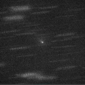 Dlouhoexpoziční záběr tělesa 6AC4721 15. ledna 2026, které zjevně vypadá jako kometa Autor: Sam/planetaryscience@yahoo.com