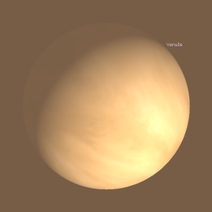 Planeta Venuše v květnu 2026 Autor: Stellarium/Karel Halíř