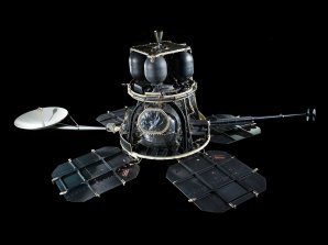 Měsíční orbitální sonda Lunar Orbiter. Autor: wikipedia/Lunar_Orbiter_program Měsíční orbitální sonda Lunar Orbiter. Autor: wikipedia/Lunar_Orbiter_program