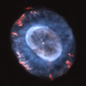 NGC 7662 na snímku z HST Autor: NASA