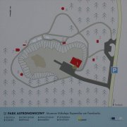 Plánek areálu astronomického parku Autor: Jaromír Ciesla