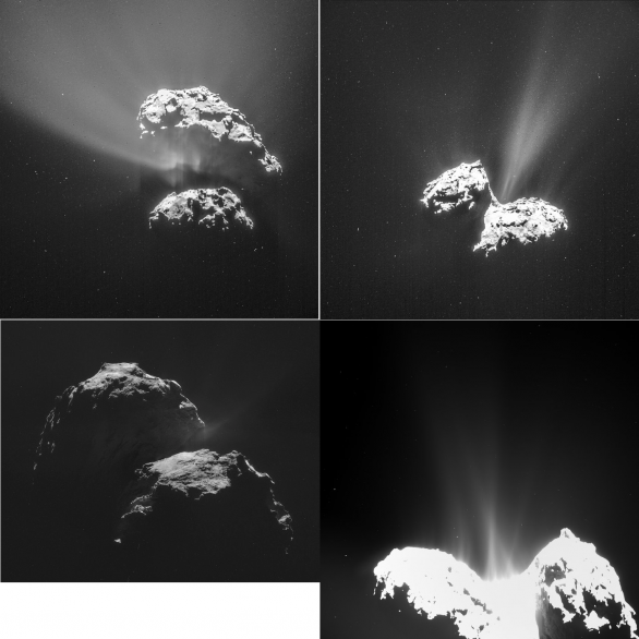 Jak se budí kometa 67P Churyumov-Gerasimenko? Autor: ESA