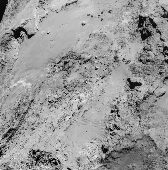 Letokruhy komety 67P Churyumov-Gerasimenko Autor: ESA