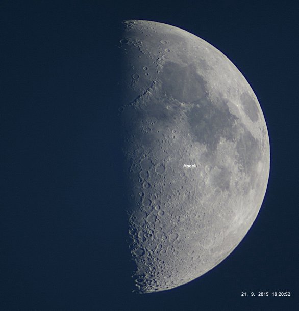 Český astronom na Měsíci - Karel Anděl Autor: Antonín Hušek
