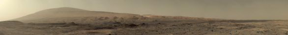 Sol 1100 panorama Aeolis Mons Autor: NASA/JPL-Caltech/MSSS