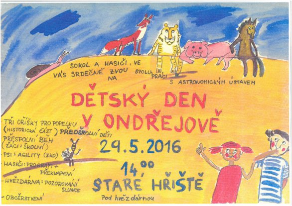 Dětský den 29. května 2016 v Ondřejově. Autor: Astronomický ústav AV ČR