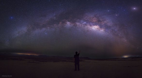 Mliecna draha z ostrovu Boa Vista Autor: Ondrej Králik